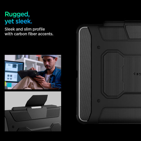 Spigen iPad Pro 13" M4 Case Rugged Armor Pro
